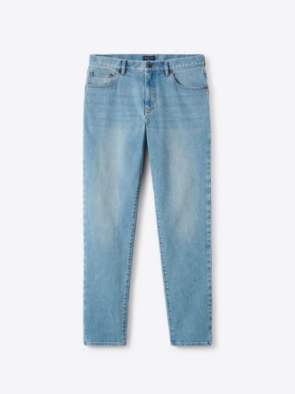 Proper Cloth- Japanese 12oz Stretch Jeans- 35/32, Light Wash Indigo